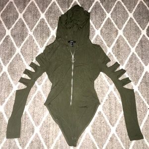 Army Green Bodysuit